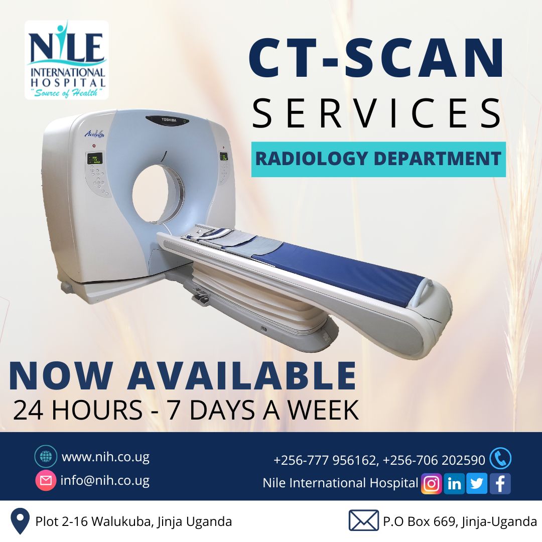 CT SCAN Now available – NILE INTERNATIONAL HOSPITAL